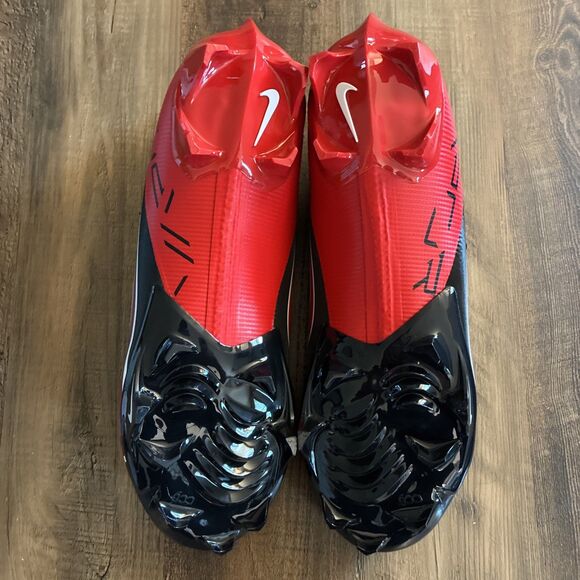 Nike Vapor Edge Pro 360 2 TB Black Red Men Size 13 Football Cleats FN7759-006 main image 5